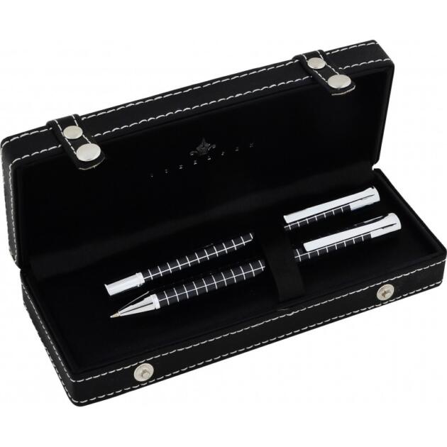 Actıve Lake Siyah Dolma Kalem+Tükenmez Kalem