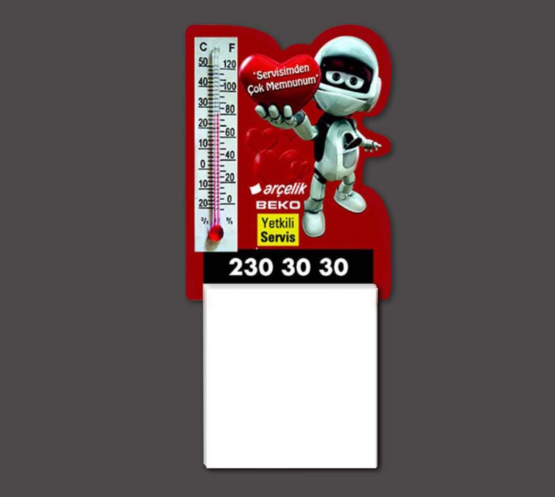 Bloknotlu Dereceli Magnet